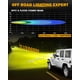thumbnail image 2 of Faros Antiniebla Auxbeam LED Redondos Amarillos de 3.5 Pulgadas y 50W para Offroad, 2 of 8