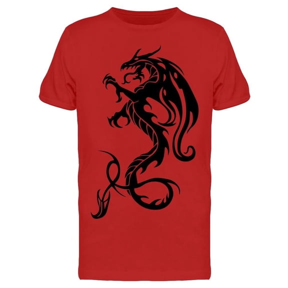 Tribal Dragon Tattoo Tee Men's -Image by Shutterstock