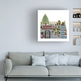 thumbnail image 3 of Fab Funky 'Christmas Des Christmas Kennel Bauble' Canvas Art, 3 of 3