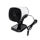 thumbnail image 1 of Desempañador del ventilador del parabrisas del calentador del automóvil 12V 24V 120W 360 ° Desempañador eléctrico ajustable Desempañador del secador de ventana 12V, Blanco Scienceny VI001629-02B, 1 of 6