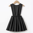 thumbnail image 3 of YOUYEDIAN Back to School Uniform Dresses for Girls Sleeveless V Neck Pleated Dress, 3 of 4