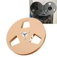 thumbnail image 1 of Carrete de Cinta Vacío, 5 Pulgadas, 3 Orificios, 1/4 de Apertura, Carrete Vacío de Cinta de Sonido de Carrete Ab aerto de Aleco de Aluminio para Grabadora de Carrete A CARRETE, 1 of 7