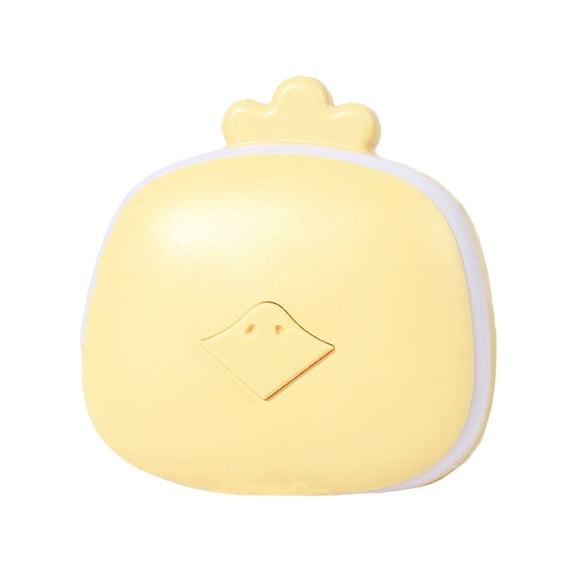 MEIBUTYUP Cartoon Hand Warmer Hand Warmer ABS Yellow 1 Pc 3.5*3.3in