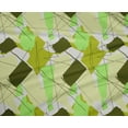 thumbnail image 4 of oneOone Polyester Lycra Olive Green Fabric Triangle & Brush Stroke Abstract Fabric For Sewing Printed Craft Fabric By The Yard 56 Inch Wide, 4 of 4