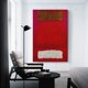 thumbnail image 3 of Póster de lienzo con impresión en rojo, blanco y marrón de Mark Rothko, 1957, arte de pared, decoración para dormitorio, imagen impresa moderna para el hogar, obras de arte, carteles de 24 x 36, 3 of 6