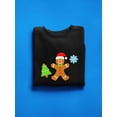 thumbnail image 3 of Gingerbread And Tree Cookie Sweatshirt Men -SPIdeals Designs, Male 5X-Large, 3 of 4