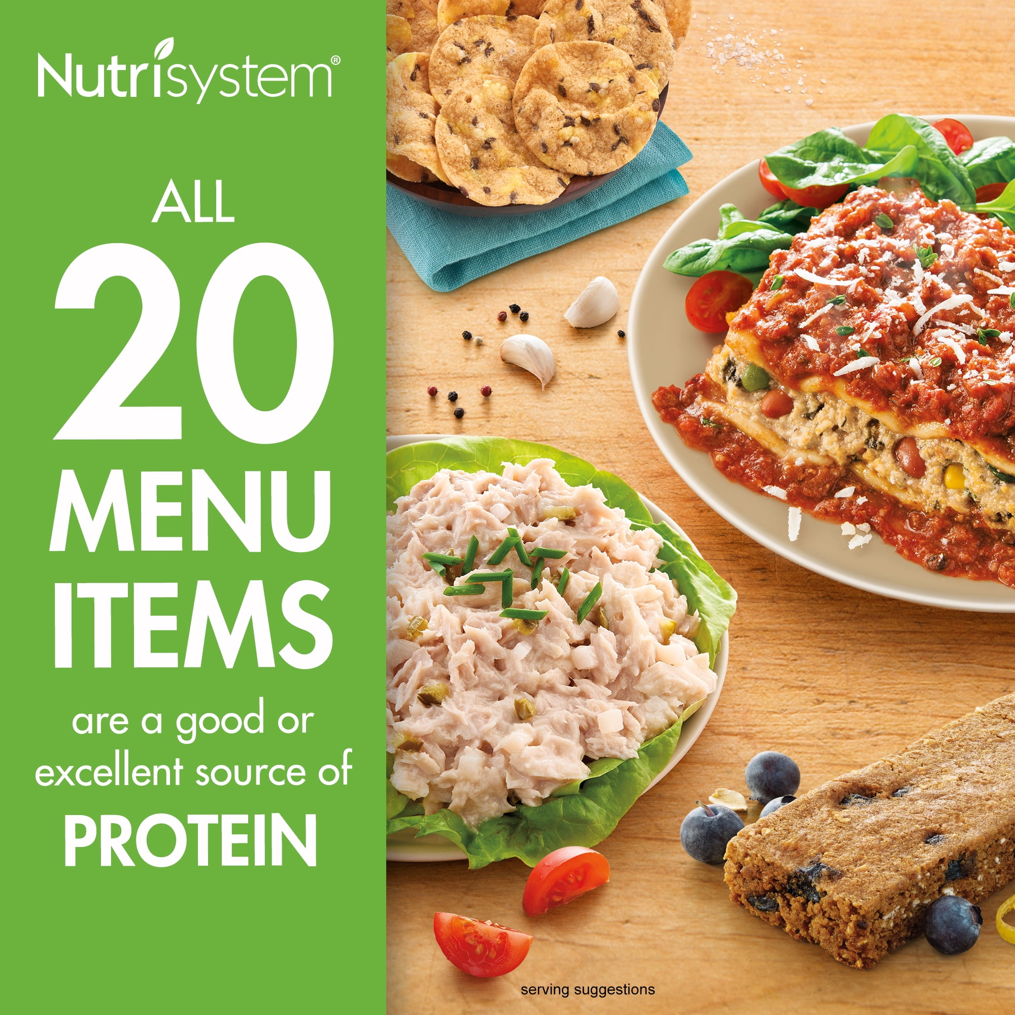 2 Pack) Nutrisystem 5 Day Protein Powered Weight Loss Kit, 5.3 lbs ...