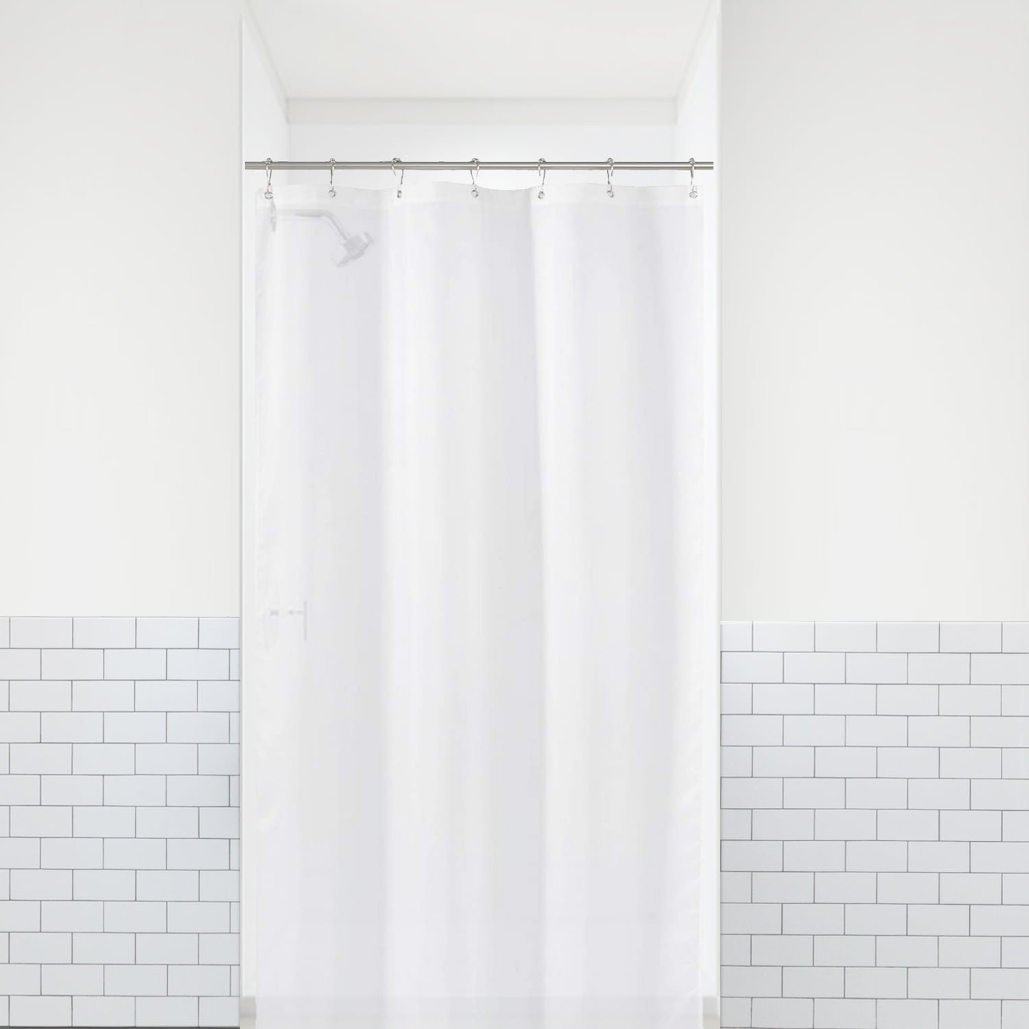 Liba Shower Curtain Liner 36x72 Frosted, Frosted Shower Curtain Liner