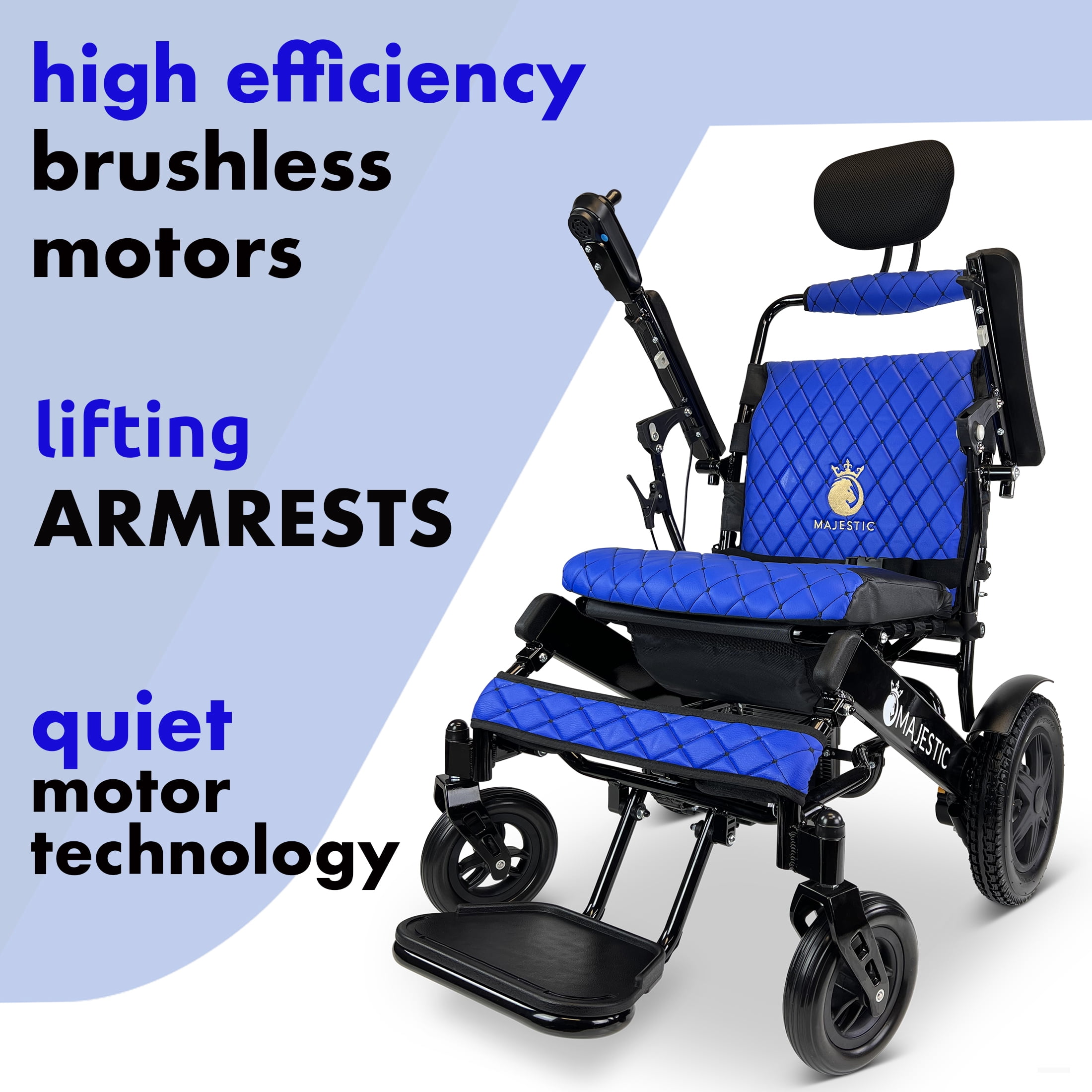 Buy Majestic Electric Wheelchair, Folding Lightweight Wheelchairs