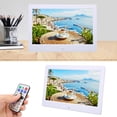 thumbnail image 6 of Yajisi Digital Photo Frame HD 10.1 Inch 1024x600 LCD Display Smart Electronic Picture Frame with Remote Control 110-240V White US Plug - Brilliant Colors and Crisp Details for Home Decor Display, 6 of 9