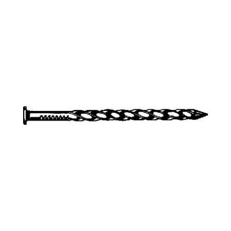 Pressure Treated Deck Lumber Maze Nails T447S-5 Pressure-Treated Lumber Nails, Spiral-Shank, 8D, 2.5-In., 5-Lbs. ()