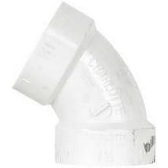 Charlotte Pipe Elbow 1.5 Inch PVC DWV - Multicolor - 1.5"