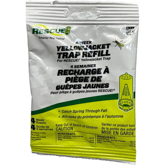 Reusable Yellowjacket Trap Refill - 4 Week Supply