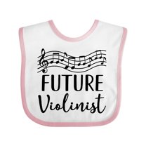 Inktastic Future Violin Player Violinist Boys or Girls Baby Bib