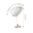 thumbnail image 2 of Wall Mounted Bathroom Shelf for Soap Universally Adjustable Suction Cup Rack Convenient Drain Storage Solution for Home Use, 2 of 6