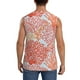 thumbnail image 4 of Fotbe Corals Men's Camiseta sin Mangas Estampada para Hombres, Playera Casual para Gimnasio, Entrenamiento, Playa-Medium, 4 of 7