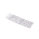thumbnail image 4 of Bewildely 50 Uds. Servilleteros de diamantes acrílicos, soporte para servilletas, decoración de para cenar de boda Mostrada plata, 4 of 6