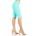 thumbnail image 3 of Women's Stay Comfortable and Stylish in Casual Solid Stretchy Bermuda City Shorts, 3 of 5