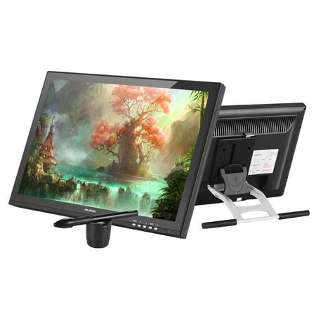 HUION GT-190 19 Inch Professional HD Digital Pen Drawing Graphics Tablet Display Monitor TFT Screen 2048 Levels Adjustable Stand for Mac Windows (Best Pc Monitor For The Money)