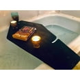 thumbnail image 2 of Stumps Custom Wood Halloween Coffin Bathtub Caddy - Spooky and Convenient Bath Accessory 31-32 Inches Length x 6-9 Inches Width No Slots, 2 of 2