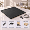 A2 Picture Frame 5 Pack Black Wood with Mat for Gallery Wall, 16.5x23.4 ...