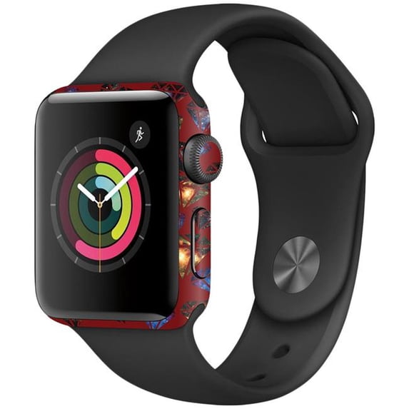 MightySkins APW423-Diamond Galaxy Skin for Apple Watch Series 3 42 mm - Diamond Galaxy