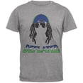 thumbnail image 1 of T-Shirt pour Adulte Gris Chiné Football Egos Dreadlock Dégonflé, 1 of 1