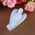 thumbnail image 3 of Tebru 1.5inch Beautiful Natural Opal Angel Shape Crystal Healing Stone Gift, Opal Angel Figurine, Opalite Angel Crystal, 3 of 7