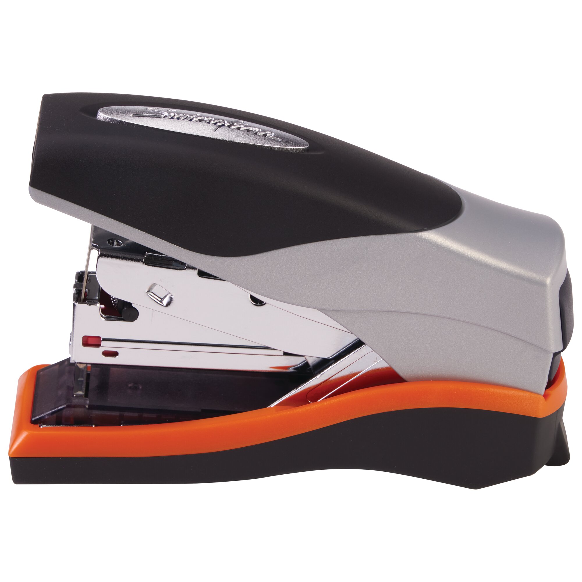 Swingline Optima 40 Compact Stapler, Low Force, 40 Sheets, Black/Silver
