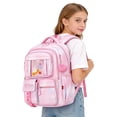 thumbnail image 5 of Girls Backpack, School Backpack for Girls, Cute Bow Bookbag forTeens for Elementary Middle High School Student, Back To School, 5 of 6