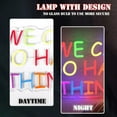 thumbnail image 5 of UPONRAY We Can Do Hard Things Neon Signs, 19.7"*5.9" Dimmable & USB-Powered LED Neon Light, Stylish Wall Decor for Bed Room, Living Room, Baby's Room, Bar, Party, 5 of 8
