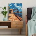 thumbnail image 5 of Sydney Harbour Bridge Canvas Painting/Wall Art， Suitable for Living Room， Bedroom， Office， Corridor， and Hotel Decoration., 5 of 8