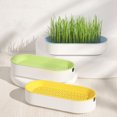 thumbnail image 5 of LOLIPPYY Cat Grass Growing Pots Set of 3 with Double Layer Design for Easy Cleaning and Convenient Use, Pet Grass, 5 of 8