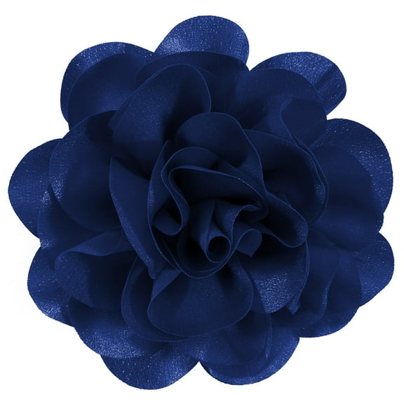Large Rose Flower Brooches and Pins for Women | Rose Flower Hair Clips for Women Brooch for Women Dresses | Hat Pins for Women, Flower Hair, Pin for Clothes, Sapphire Blue 6.3