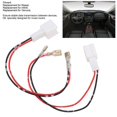 thumbnail image 4 of 2pcs 10W Car o Speaker Wiring Harness ABS 12V Connector Cable Replacement for Nissan, 4 of 4