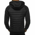 thumbnail image 4 of Hombres nueva moda Casual Patchwork Delgado Sudadera con capucha prendas de vestir blusa cremallera sudadera abrigo Fridja  hkj5042, 4 of 4