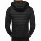 thumbnail image 4 of Hombres nueva moda Casual Patchwork Delgado Sudadera con capucha prendas de vestir blusa cremallera sudadera abrigo Fridja  hkj5040, 4 of 4