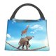thumbnail image 1 of Balery Elephant Giraffe Bolsa de Aislamiento Portátil – Bolsa de Almuerzo con Forro de Aluminio Mejorado, Funda Impermeable y Fácil de Limpiar para Picnic y Caja de Almuerzo, 1 of 6