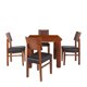 thumbnail image 3 of Comedor Kessa Muebles Sidney 4 sillas Café, 3 of 21
