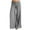 Gray, variant on Women's Twill Chino Pants Lounge Baggy Wide Leg Pant Lightweight Button Fron Streetwear Trousers with Pocket Gray M