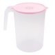thumbnail image 2 of Hervidor de plástico para bebidas de 2500 ml, resistente al calor, jarra de agua fría y jugo con asa (rosa), 2 of 5