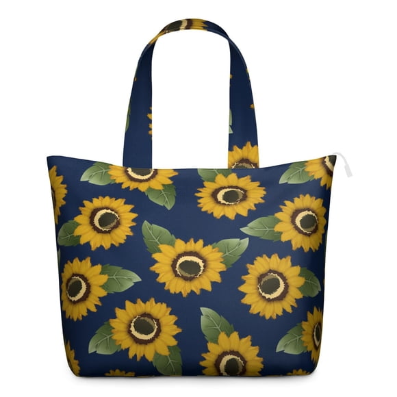 Sac de Tournesol Rustique Boho Floral Weekender, Léger, Inspiré de l'Automne