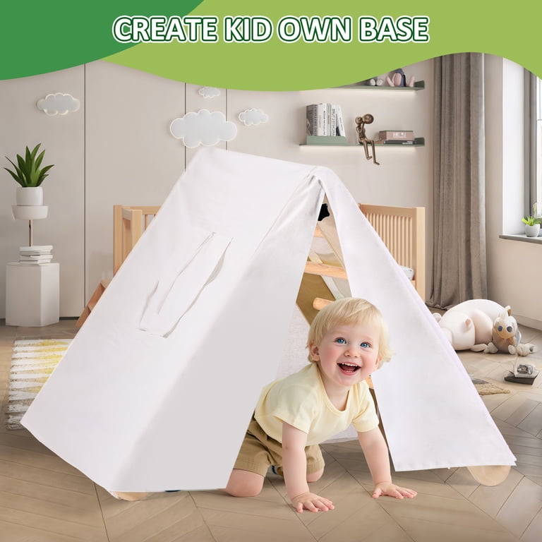 Vulfpeck Hill Climber 限定ホワイトビニール Lookfly 8 in1 Pikler Triangle Set Foldable Baby Climbing Toys for