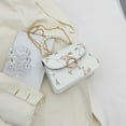 thumbnail image 2 of Women Handbag Floral Embroidery Shoulder Bag Pearl Crossbody Bag With Fashion Chain Strap Elegant, 2 of 6