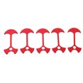 thumbnail image 2 of 5x Ajustador de tensor de cuerda Sunnimix Hebillas de cuerda de carpa Rojo, 2 of 7