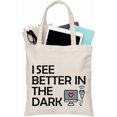 thumbnail image 1 of BDPWSS Sonographer Tote Bag Ultrasound Technician Gift Sonography Tech Gift Radiologist Gift I See Better In The Dark, 1 of 7