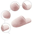 thumbnail image 7 of Scuff Slippers for Women Soft Plush Winter Warm Casual Indoor Home Nonslip Slides Slip on Bedroom House Shoes Pink 7.5, 7 of 7
