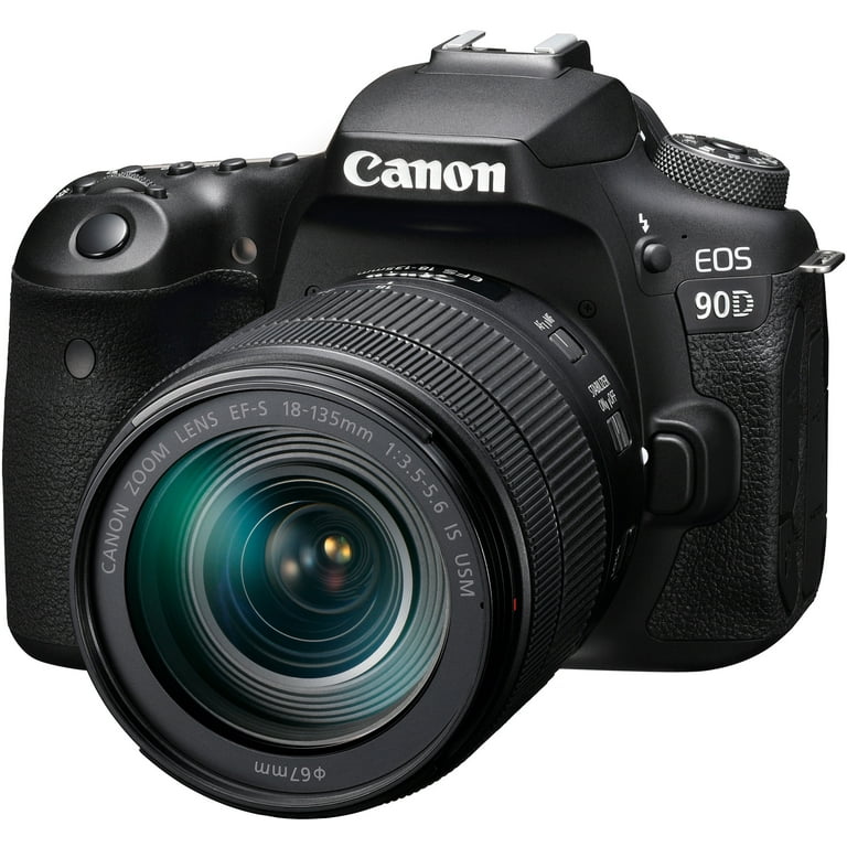 Canon EOS 90D Digital SLR Camera - 32.5 MP, 4K/30 fps, 7.5x