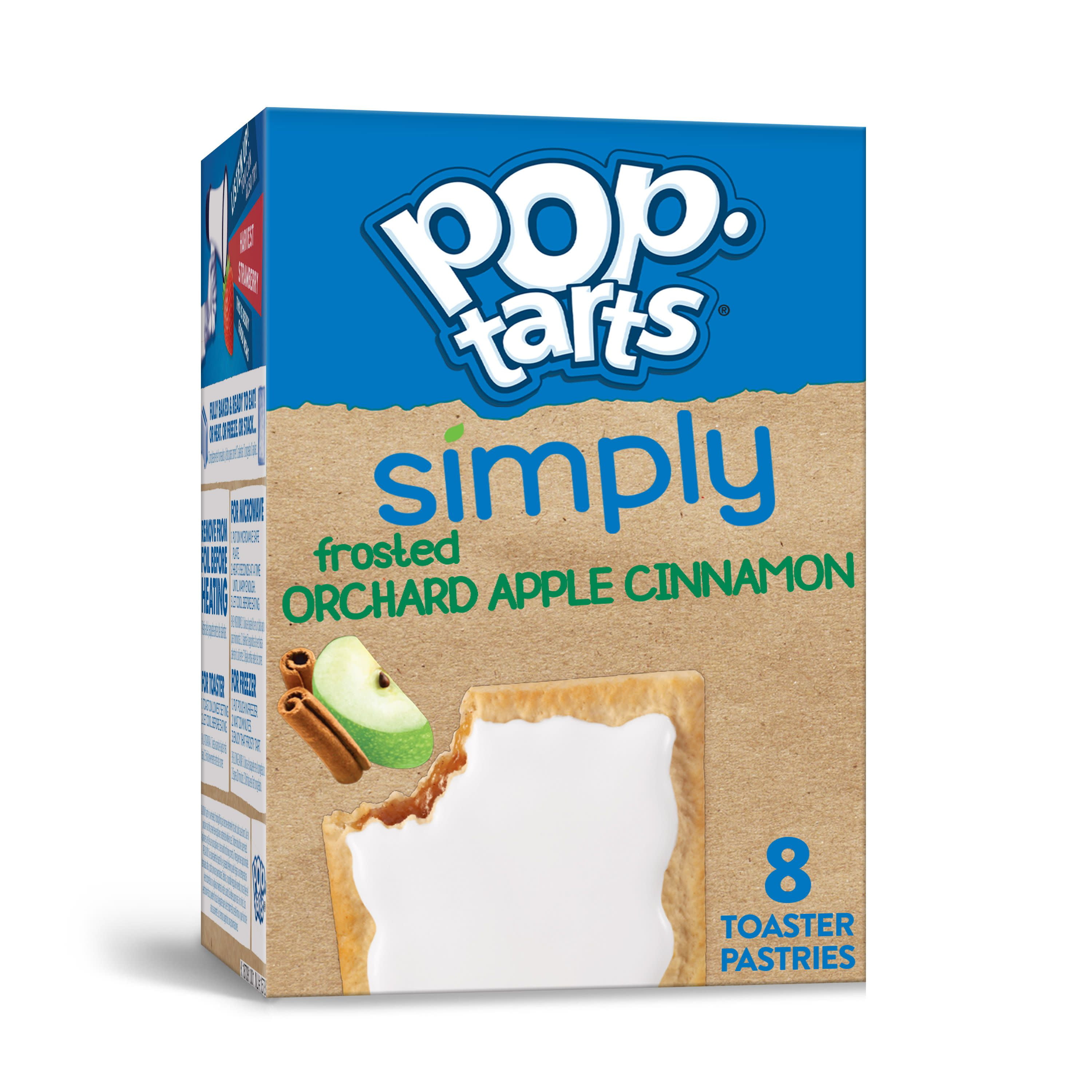 Simply Pop Tarts Toaster Pastries Frosted Orchard Apple Cinnamon 8 Ct 13 5 Oz Walmart Com Walmart Com,Cartoon Cat Face Side View