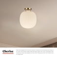 thumbnail image 3 of Alora Lighting SF579112MBGR Cherise 12" Wide Semi-Flush Ceiling Fixture - Matte Black /, 3 of 7